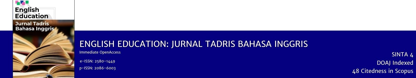 English Education: Jurnal Tadris Bahasa Inggris